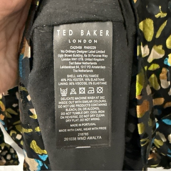 Ted Baker Devore Mesh Amalya Body Con Dress‎ - Picture 10 of 14